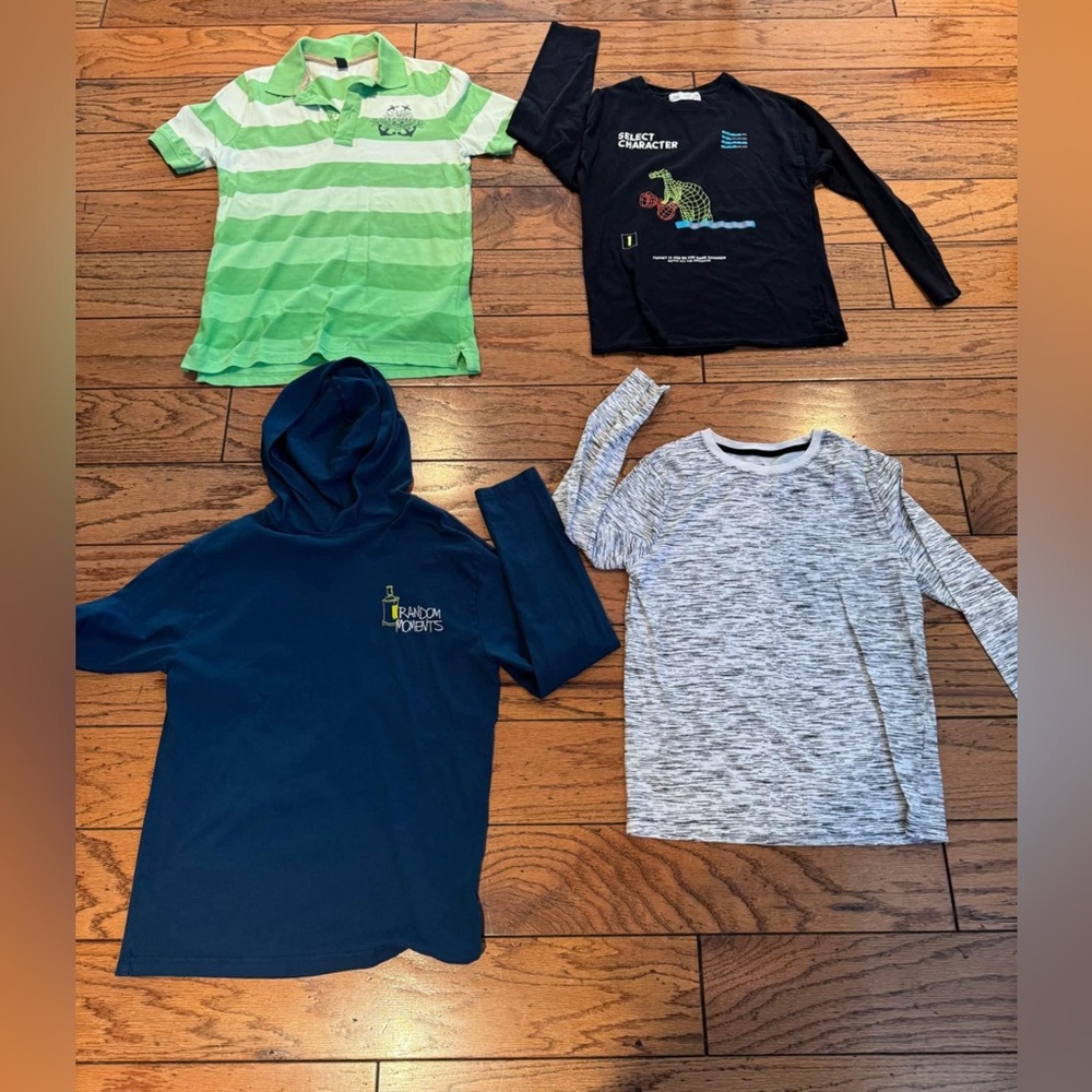 Zara Kids H&M Boy’s Size 11-12 Tops Shirts Hoodie Bundle